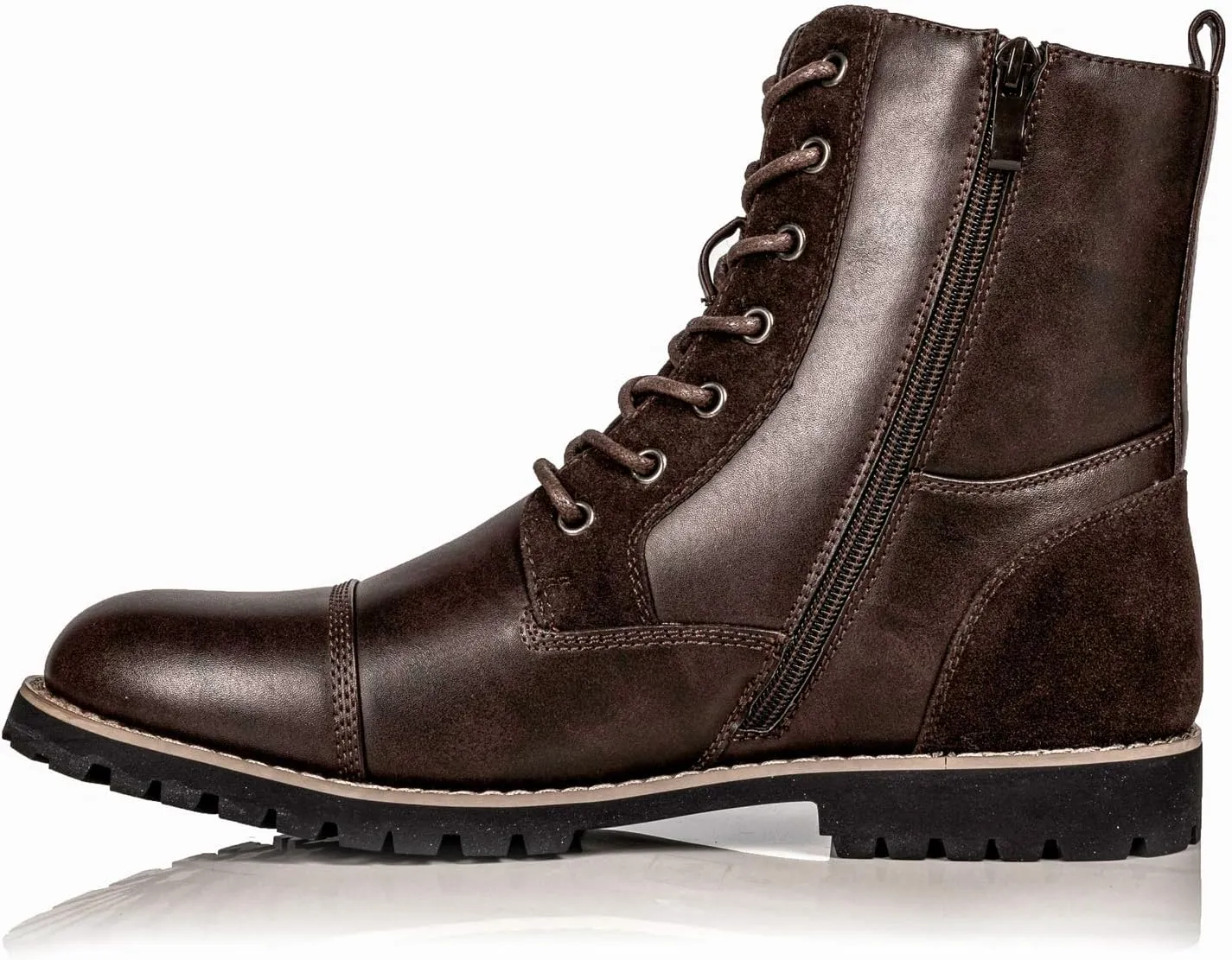 Metrocharm MC313 Men's Lace Up Cap Toe Formal Dress Casual Fashion Oxford Boot