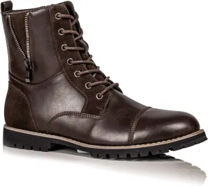 Metrocharm MC313 Men's Lace Up Cap Toe Formal Dress Casual Fashion Oxford Boot