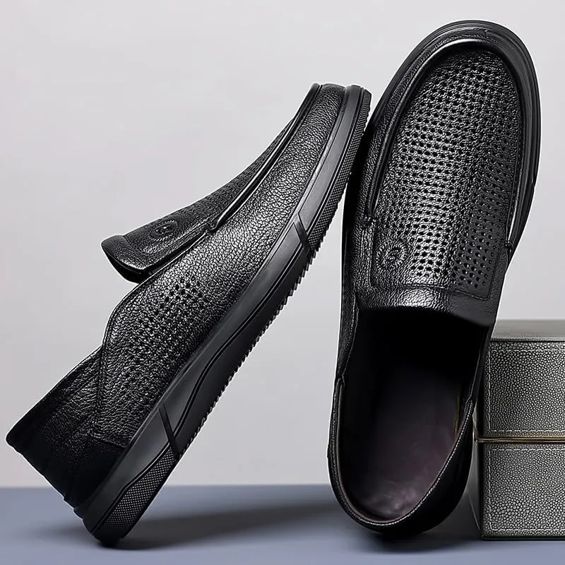 Modern Cap Toe Oxford Shoes for Men Flexible Midsole Construction Business Trips Formal Dinners Arch Support System