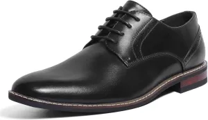 Mofri Men's Dress Shoes Formal Cap Toe Oxford Dress Shoes for Men Comfortable