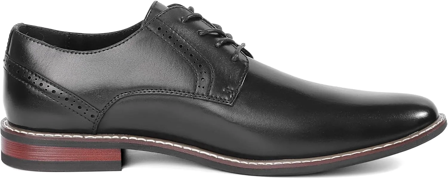Mofri Men's Dress Shoes Formal Cap Toe Oxford Dress Shoes for Men Comfortable