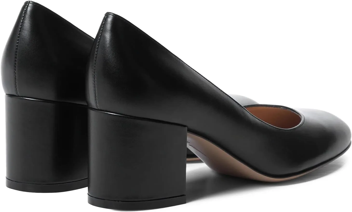 MOOMMO Women's Classic Chunky Block Heel Suede Pumps Round Closed Toe Slip On 2" Low Thick Heels Dress Shoes Matte Patent Leather Spring Fashion Office Work Pump Basic Shoe Elegant Wedding 4-11 M US