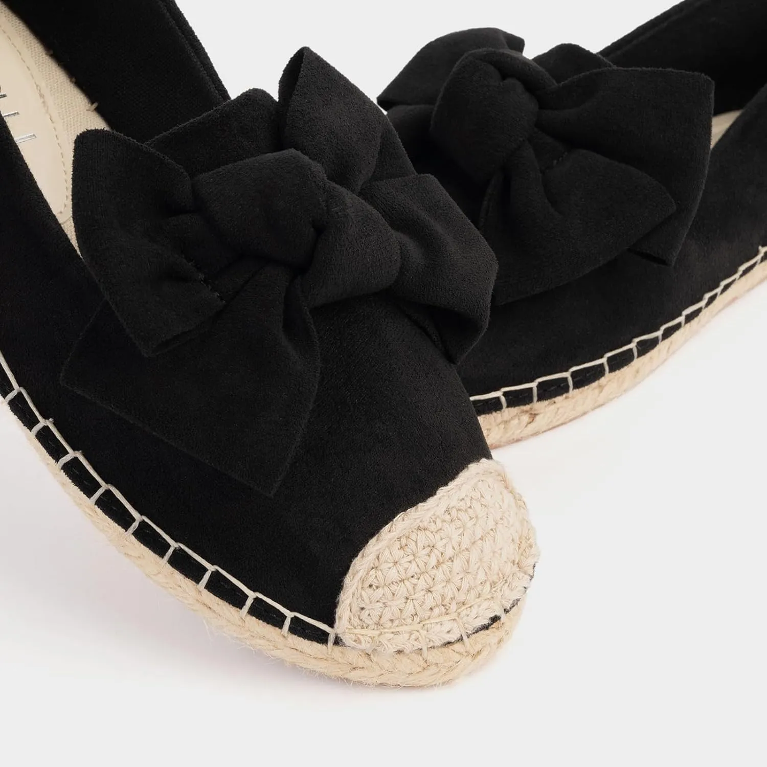 MUSSHOE Espadrilles for Women Flats Dressy Comfort Flat Closed Toe