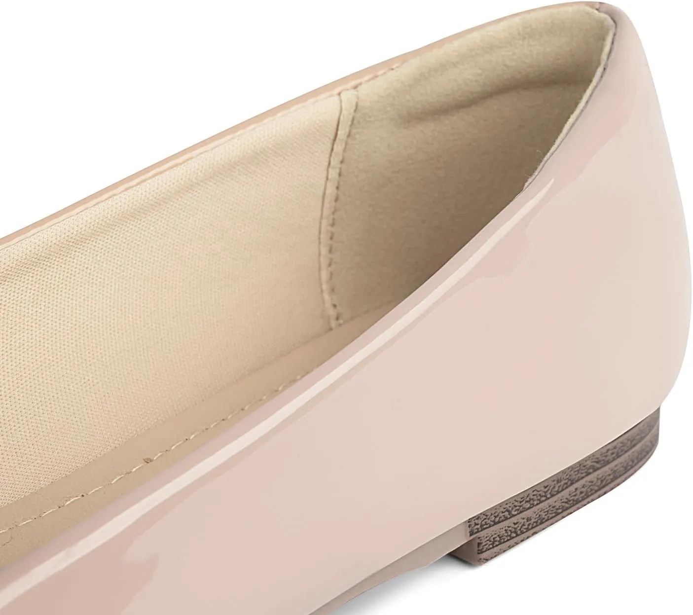 MUSSHOE Loafers for Women Comfortable Pointed Toe Memory Foam Women's Loafers
