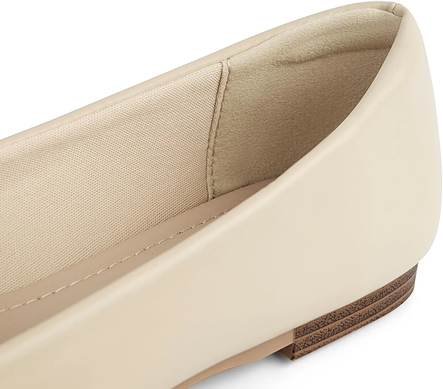 MUSSHOE Loafers for Women Comfortable Pointed Toe Memory Foam Women's Loafers