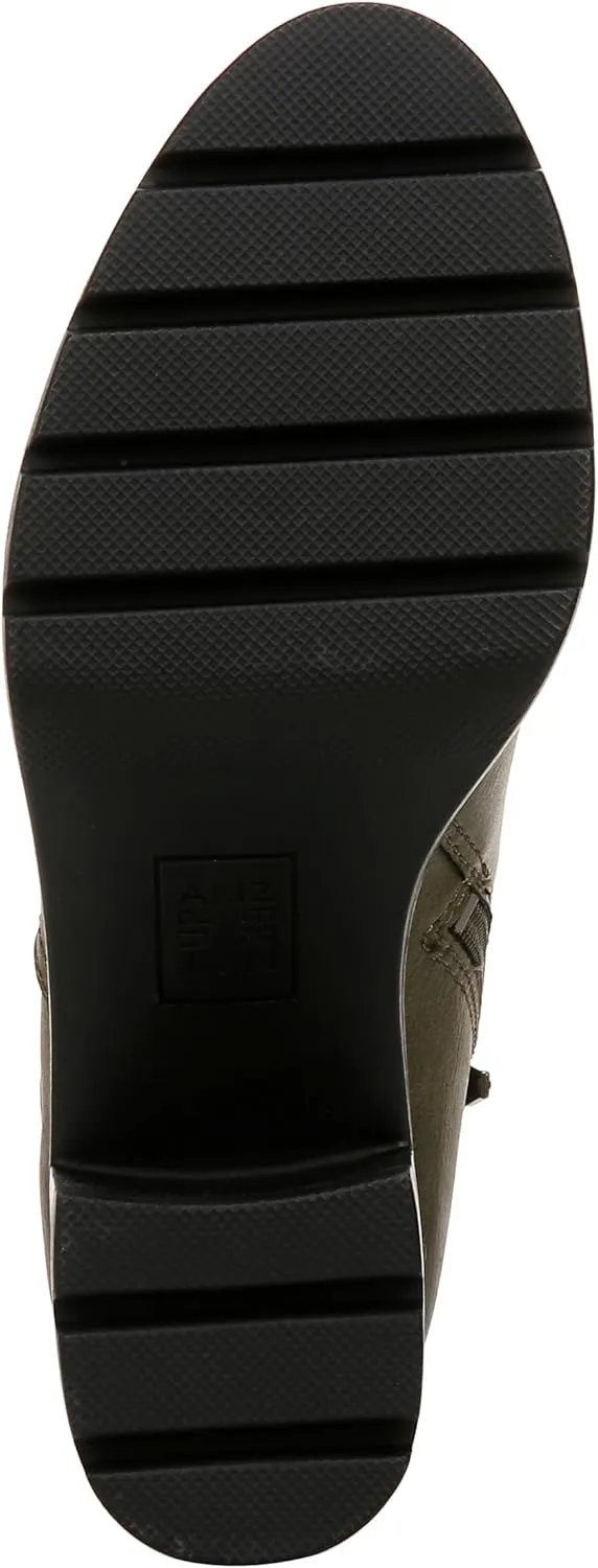 Naturalizer Women's Madalynn Gore Lug Sole Heeled Ankle Bootie