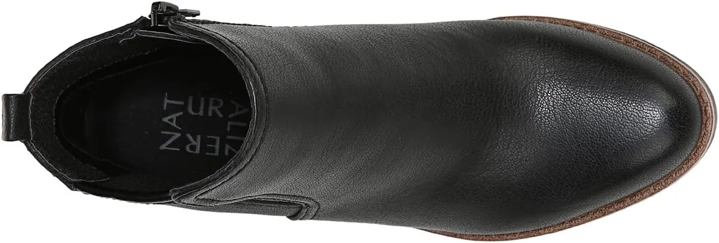 Naturalizer Women's Madalynn Gore Lug Sole Heeled Ankle Bootie