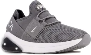 Nautica Kids Light Up Flashing Sneaker Athletic Running Shoes Lace-Up/Bungee/Slip-on |Boy - Girl|(Little Kid/Big Kid) Kappil Parks Neave Lights