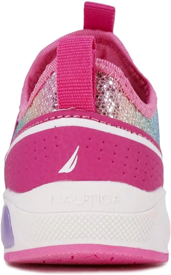 Nautica Kids Light Up Flashing Sneaker Athletic Running Shoes Lace-Up/Bungee/Slip-on |Boy - Girl|(Little Kid/Big Kid) Kappil Parks Neave Lights