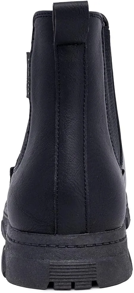Nautica Men's Chelsea Boot Slip-On Dress Ankle Shoe Chukka Desert Boots-Wuzer