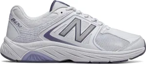 New Balance Women's WW847WT3 White Lace Walking Shoe