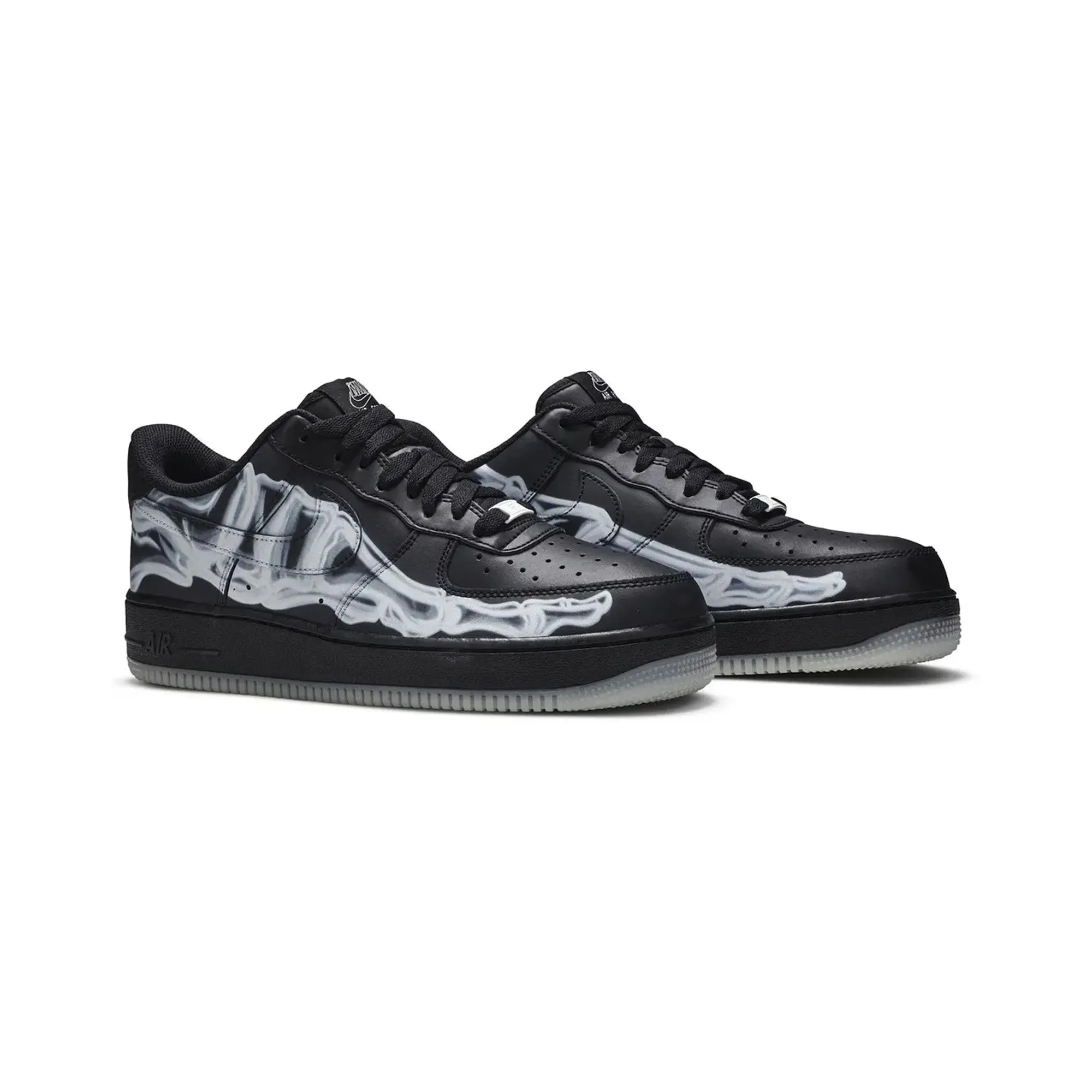 Nike Air Force 1 Low Black Skeleton Halloween (2019)