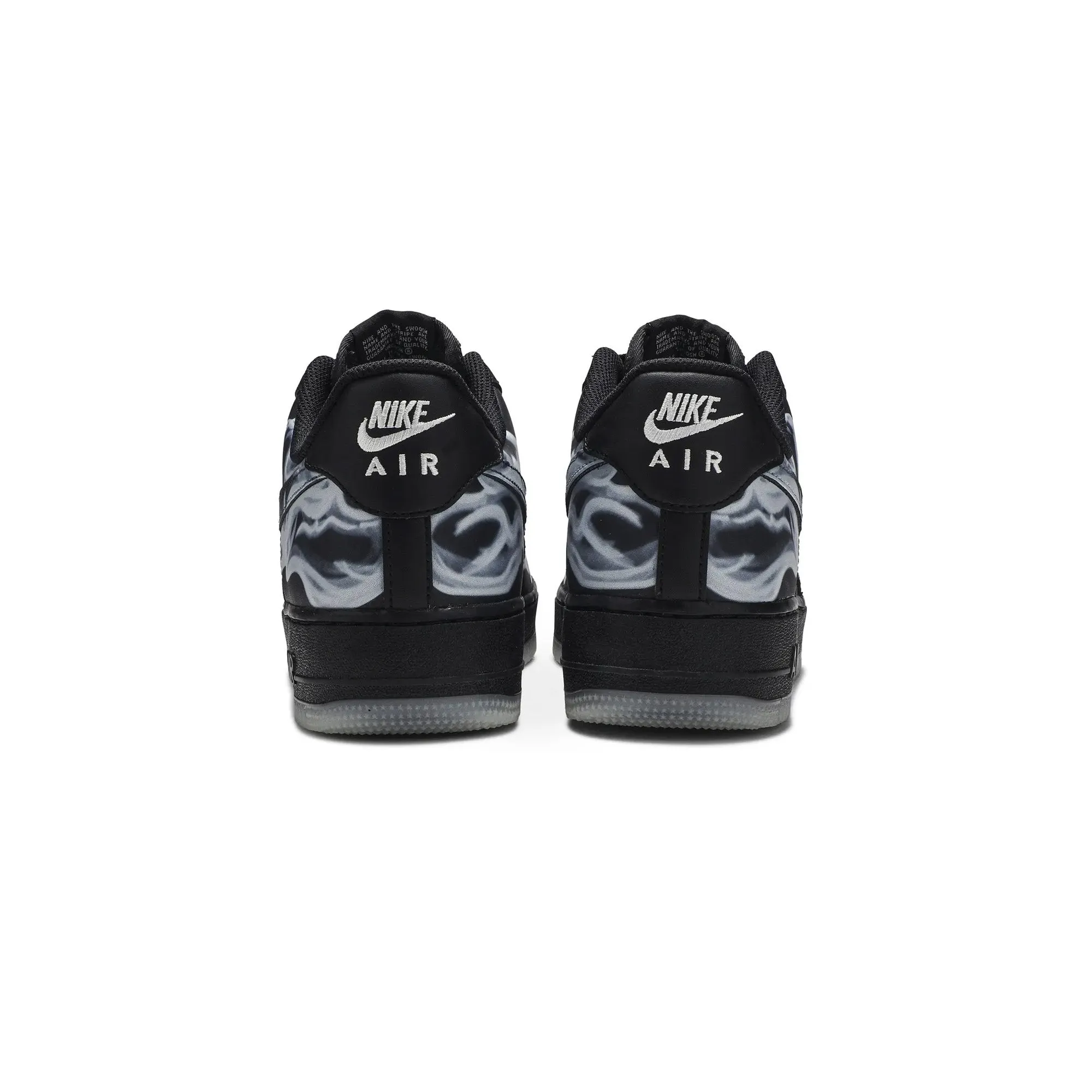 Nike Air Force 1 Low Black Skeleton Halloween (2019)