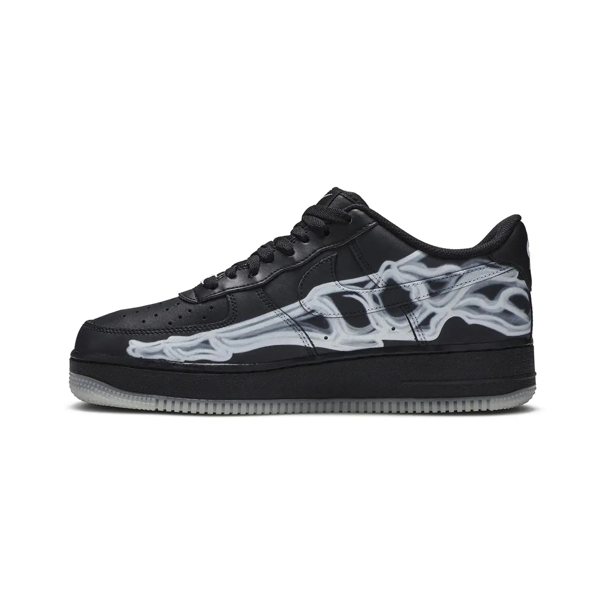 Nike Air Force 1 Low Black Skeleton Halloween (2019)
