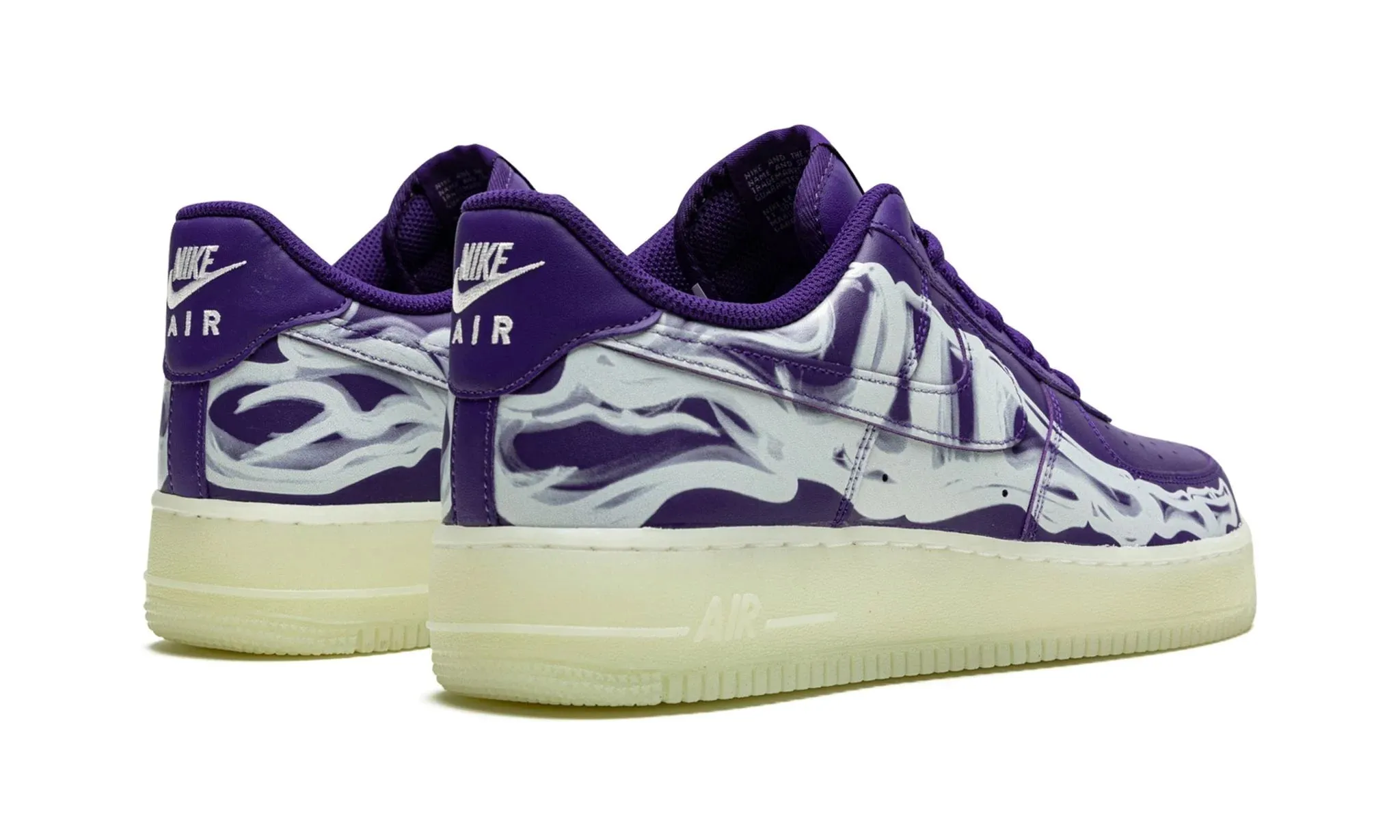 Nike Air Force 1 Low Purple Skeleton Halloween (2021)