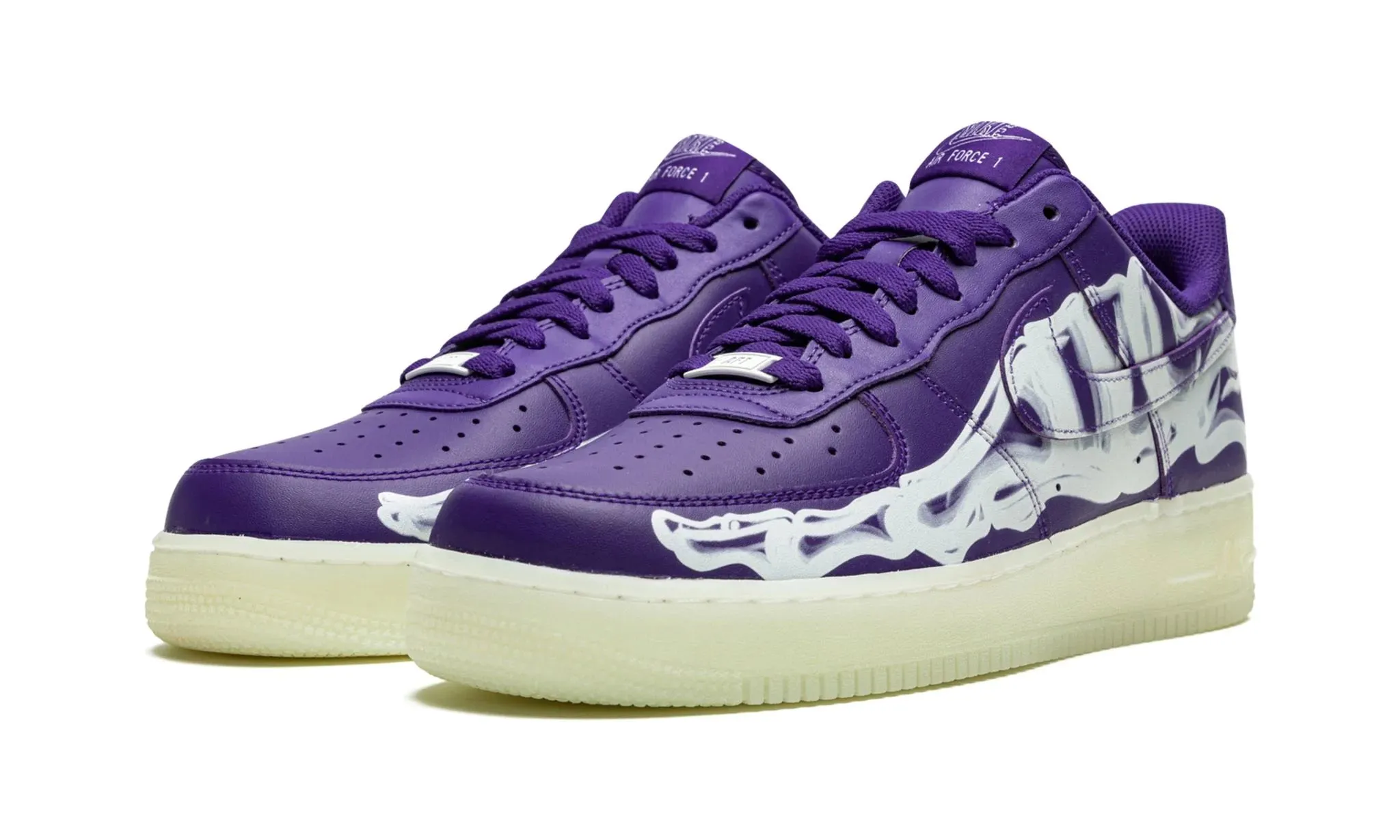 Nike Air Force 1 Low Purple Skeleton Halloween (2021)