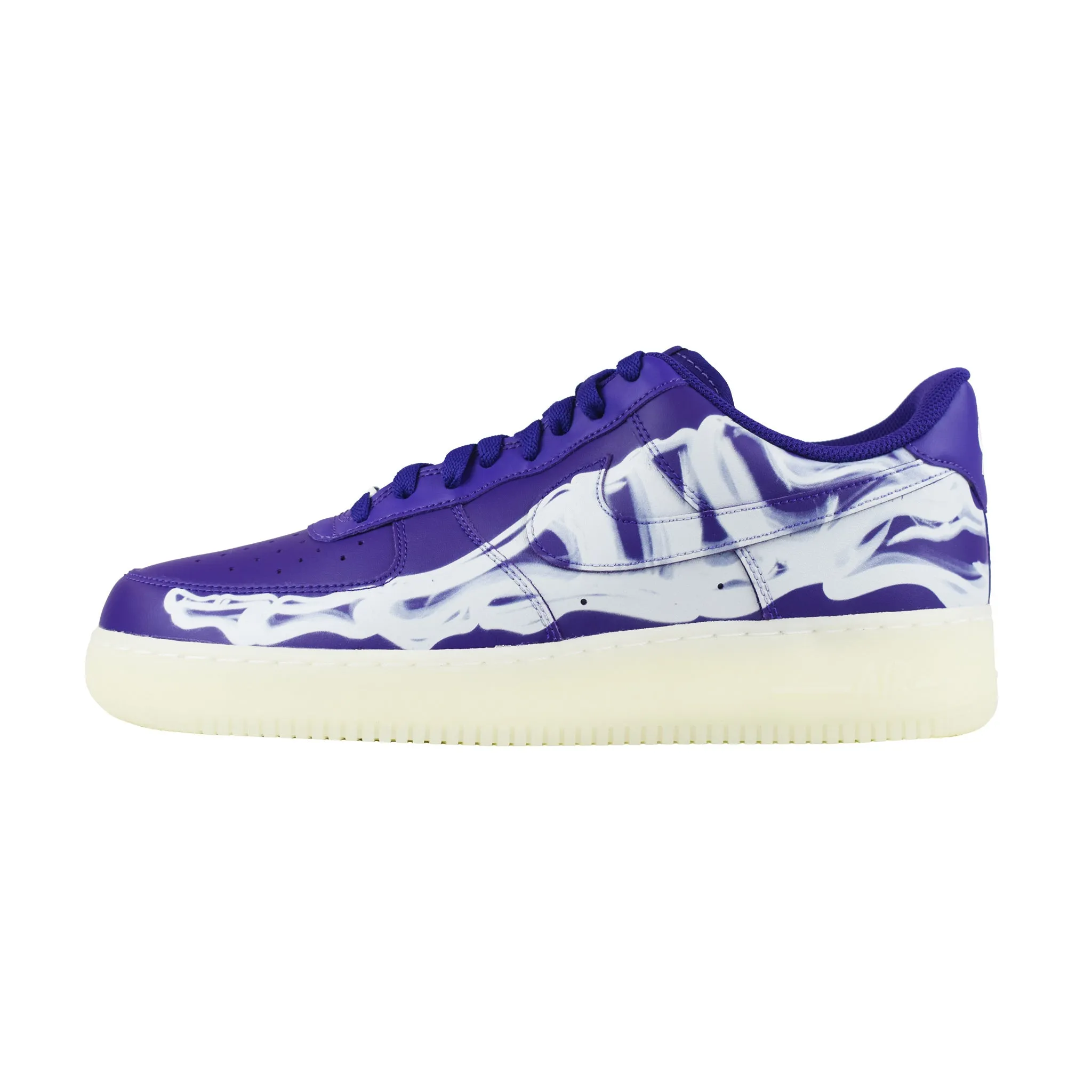 Nike Air Force 1 Low - Purple Skeleton Halloween 2021