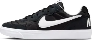 Nike Men's NSW Tiempo Trainer Black/White/Gum Med Brown Training Shoe 8.5 Men US