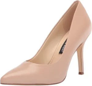NINE WEST Women's Flax Pump, Light Natural, 9