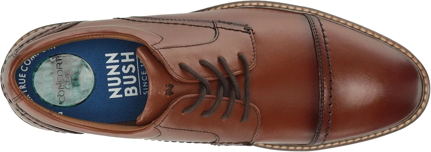 Nunn Bush Men's Calderone Cap Toe Oxford