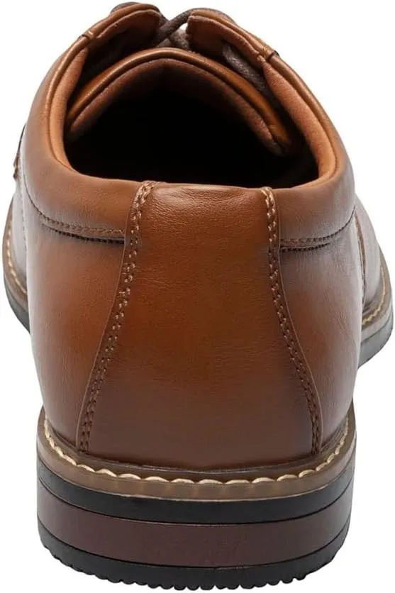 Nunn Bush Men's Carmelo Cap Toe Oxford Classic Modern Formal Lace Up Dress Casual Shoes