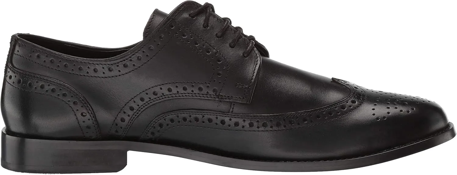 Nunn Bush Men's Nelson Wing Tip Oxford Dress Casual Lace-Up