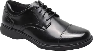 Nunn Bush Men's Pro Cap Toe Oxford with Kore Slip Resistant Comfort Technology
