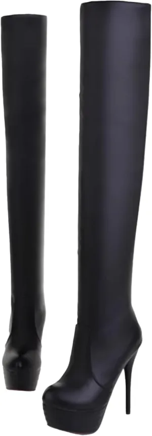 OSIAS Women's Game NieR Automata 2B Cosplay Heels for Halloween, Anime and Game Conventions