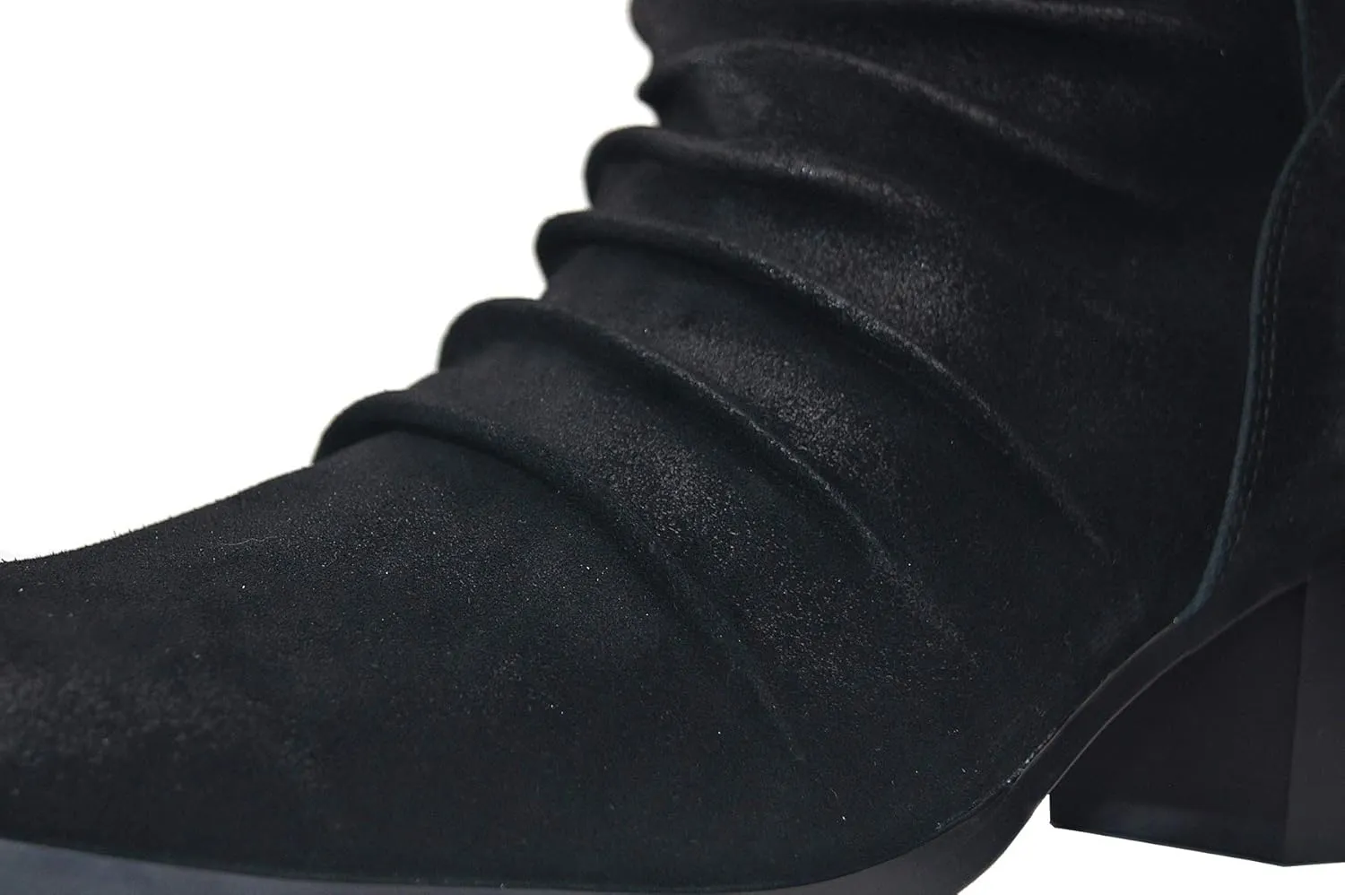 OSSTONE Dress Boot for Men Leather Chukka Designer Boots Casual Heel Shoes Zipper-up OS-JY002-US