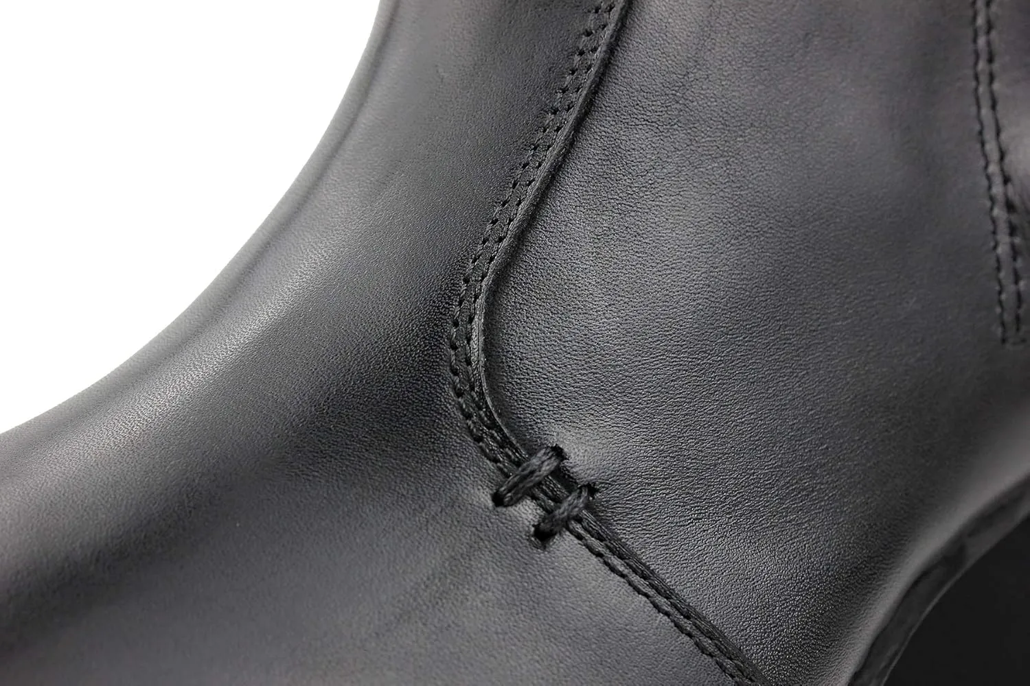 OSSTONE Dress Boot for Men Leather Chukka Designer Chelsea Boots Casual Heel Shoes Zipper-up OS-JY004-US