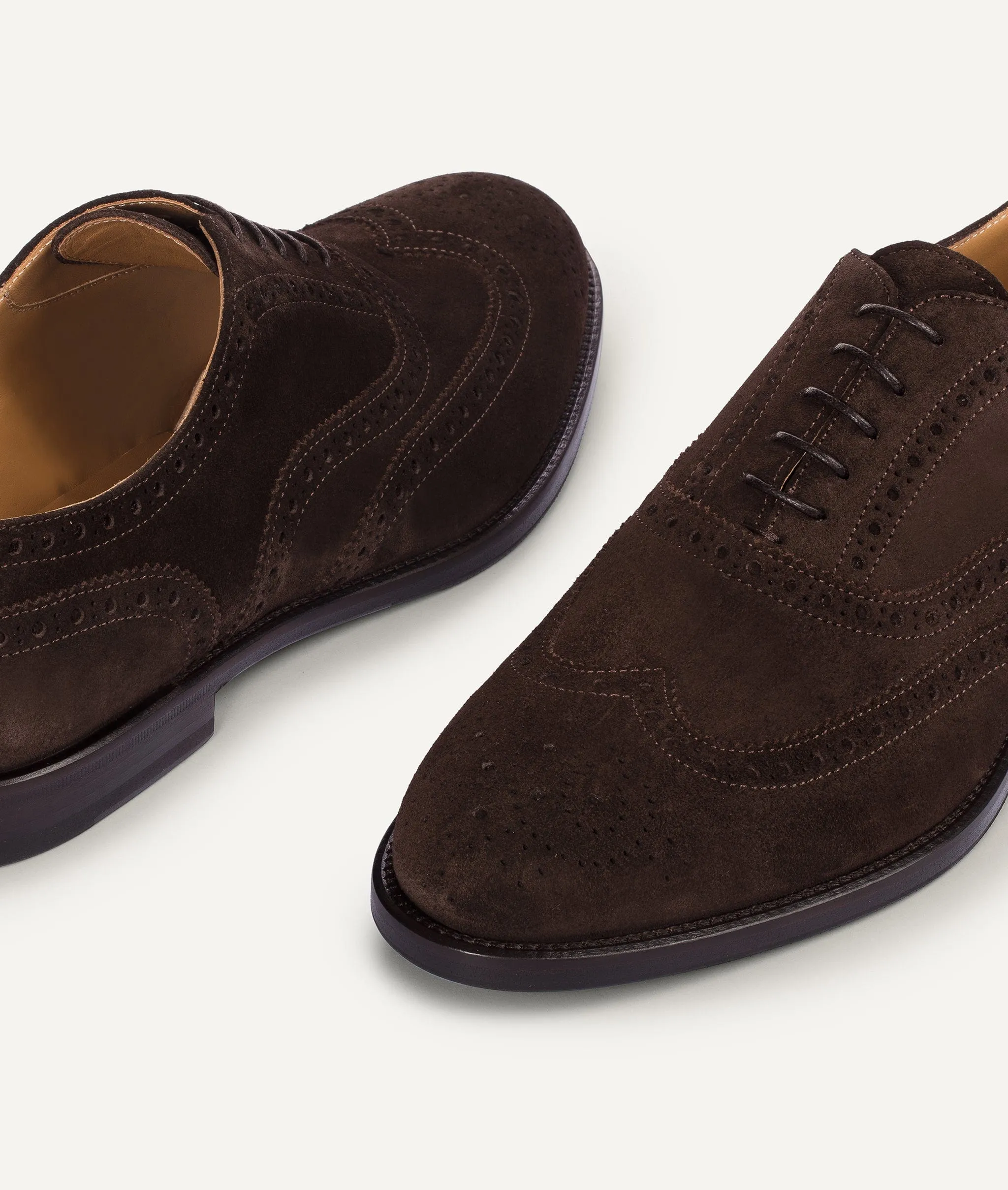 Oxford Full Brogue in Suede