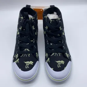 PanacheProse Gymboree Glow In The Dark Dinosaur HiTop Sneakers Size 4