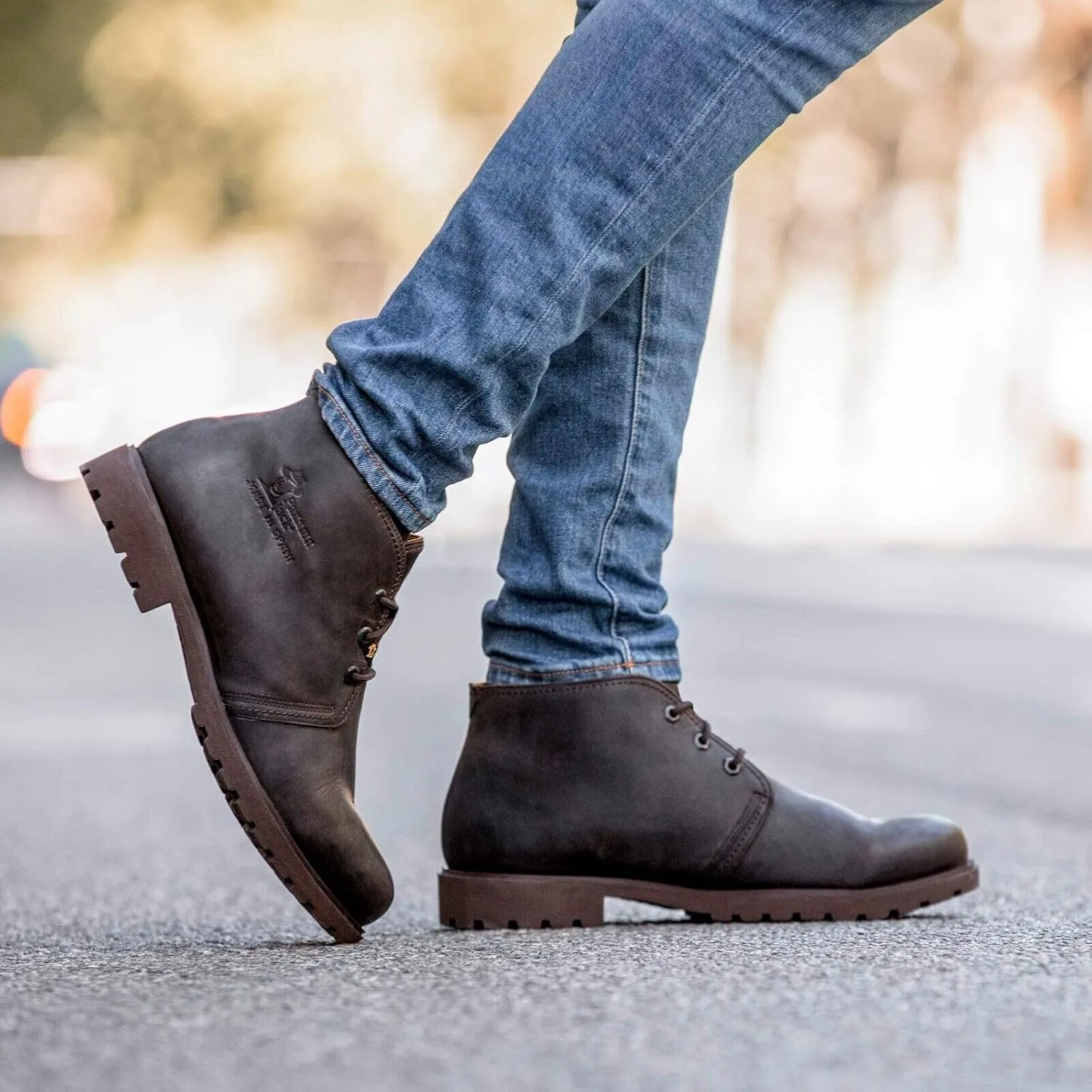 Panama Jack Mens Waterproof Ankle Desert Boots