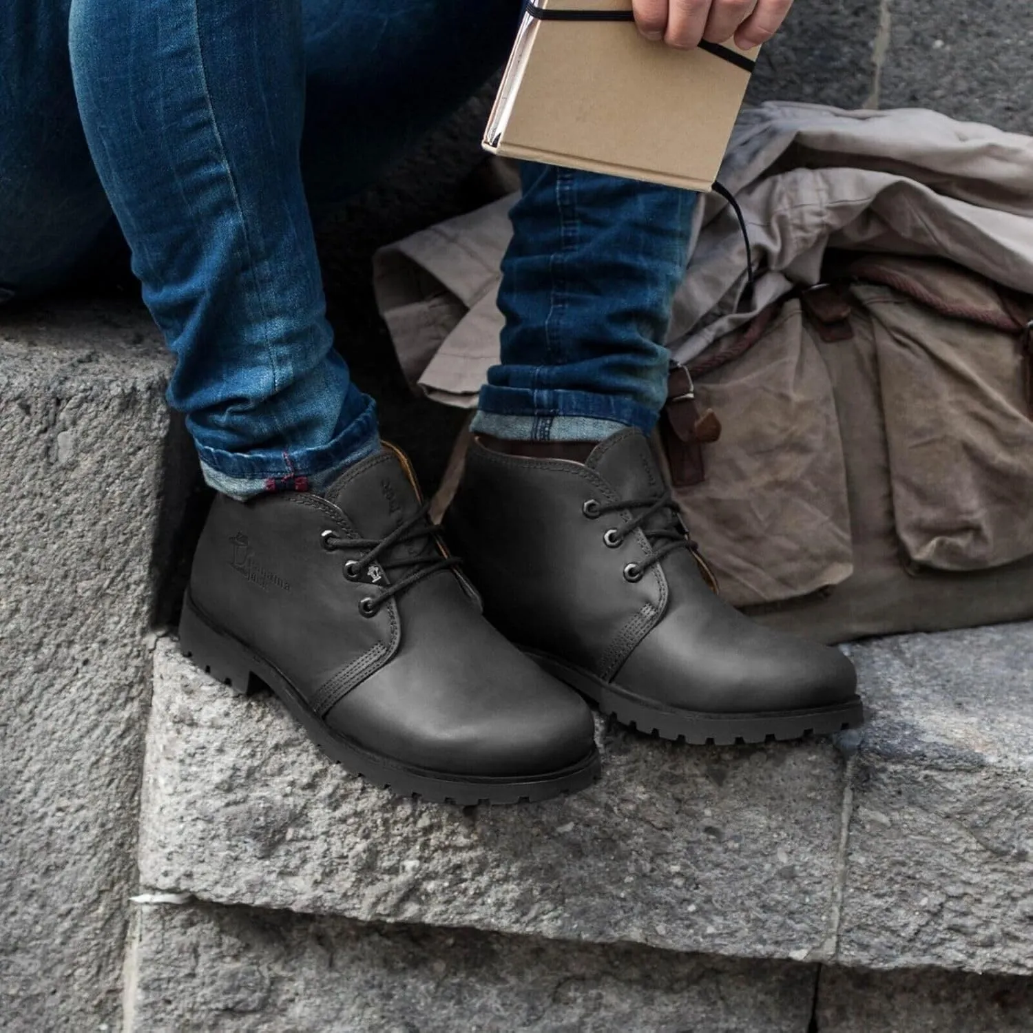 Panama Jack Mens Waterproof Ankle Desert Boots