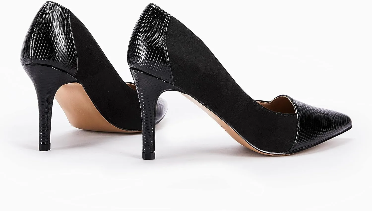 PiePieBuy Womens High Heels Pumps Pointed Toe Slip On Stiletto Classic Dress Party Office Shoes