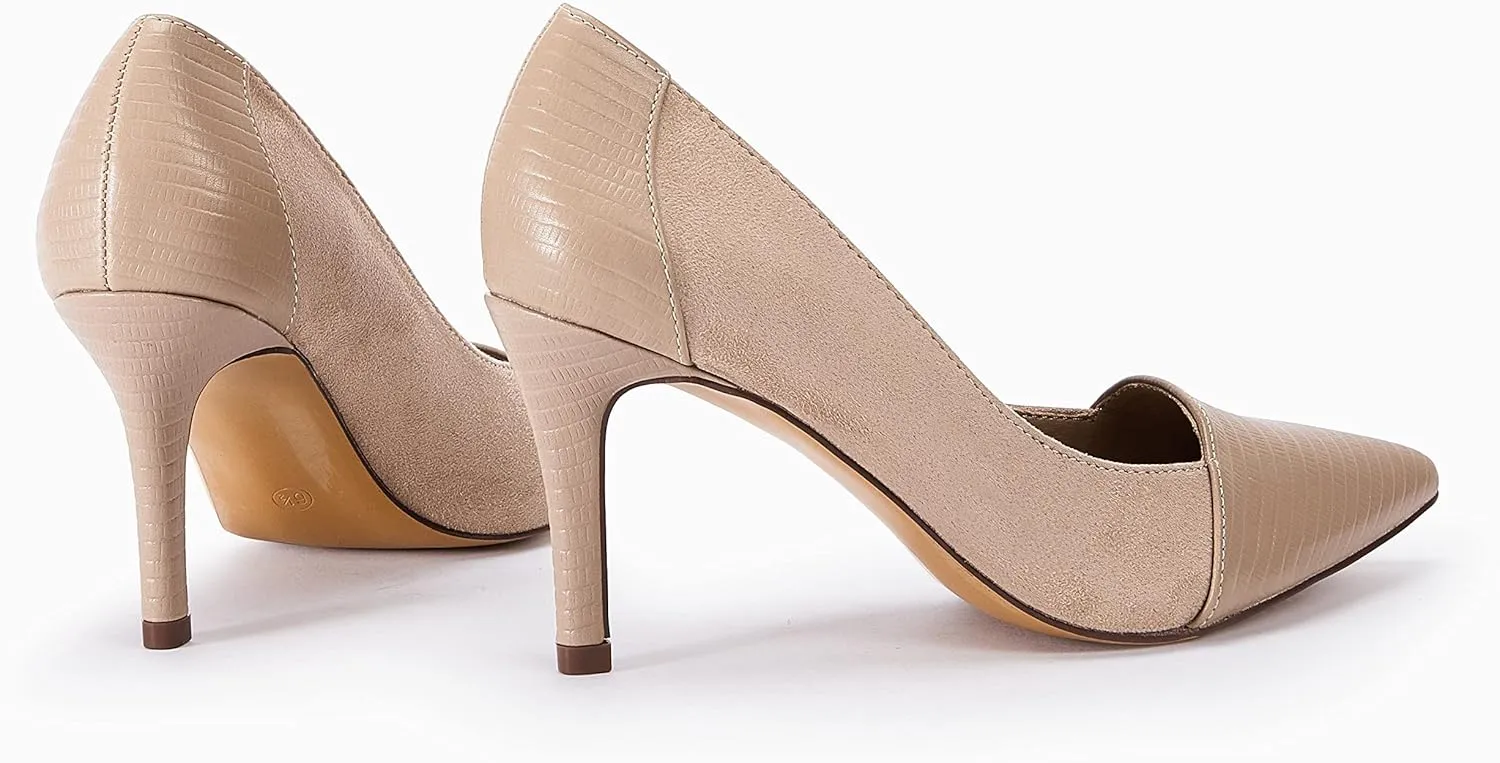PiePieBuy Womens High Heels Pumps Pointed Toe Slip On Stiletto Classic Dress Party Office Shoes