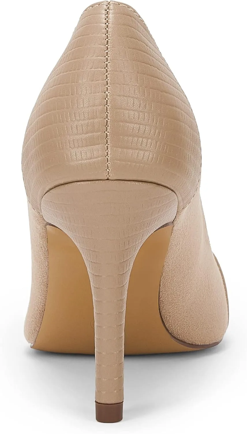 PiePieBuy Womens High Heels Pumps Pointed Toe Slip On Stiletto Classic Dress Party Office Shoes