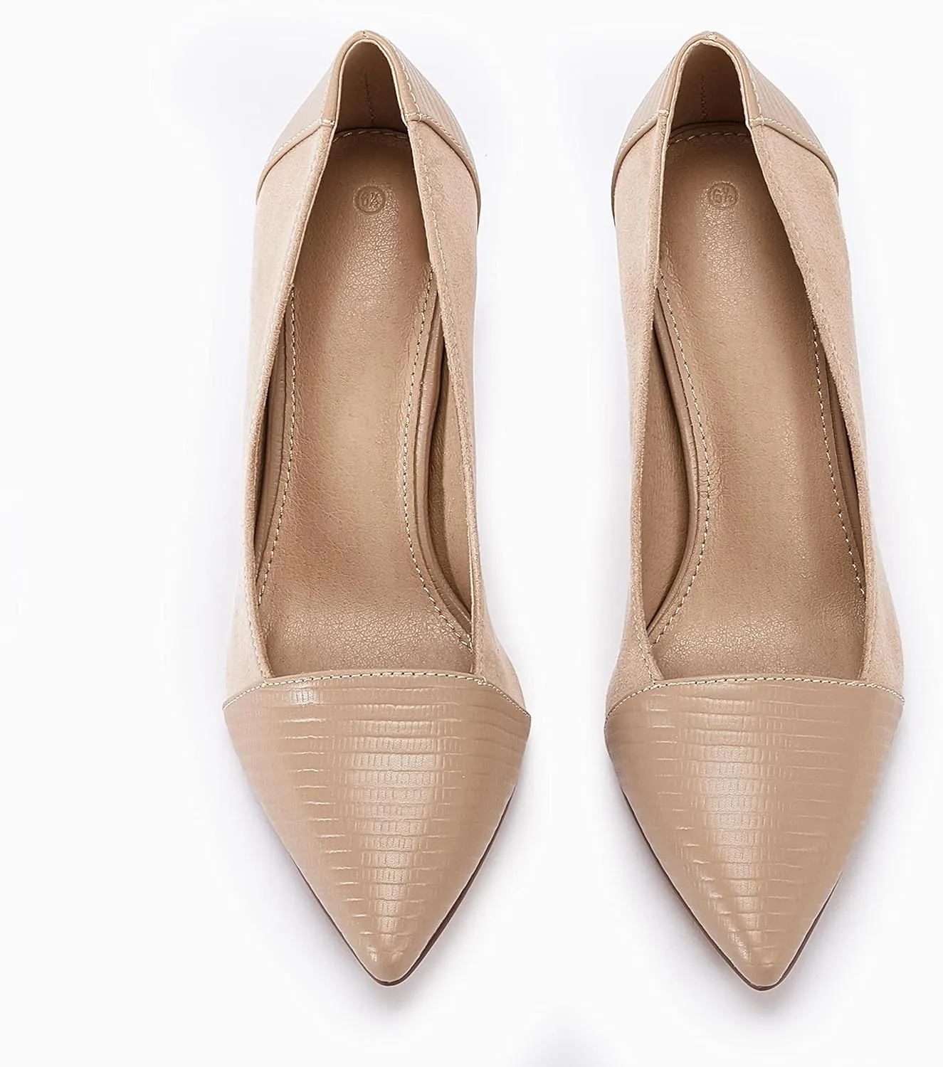 PiePieBuy Womens High Heels Pumps Pointed Toe Slip On Stiletto Classic Dress Party Office Shoes