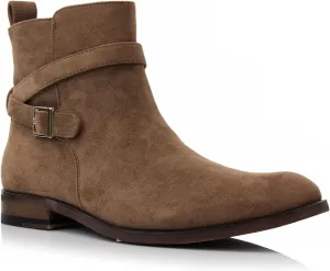 Polar Fox Barrett MPX806058 Memory Foam Classic Vegan Leather Chelsea Business Casual Chukka Boots