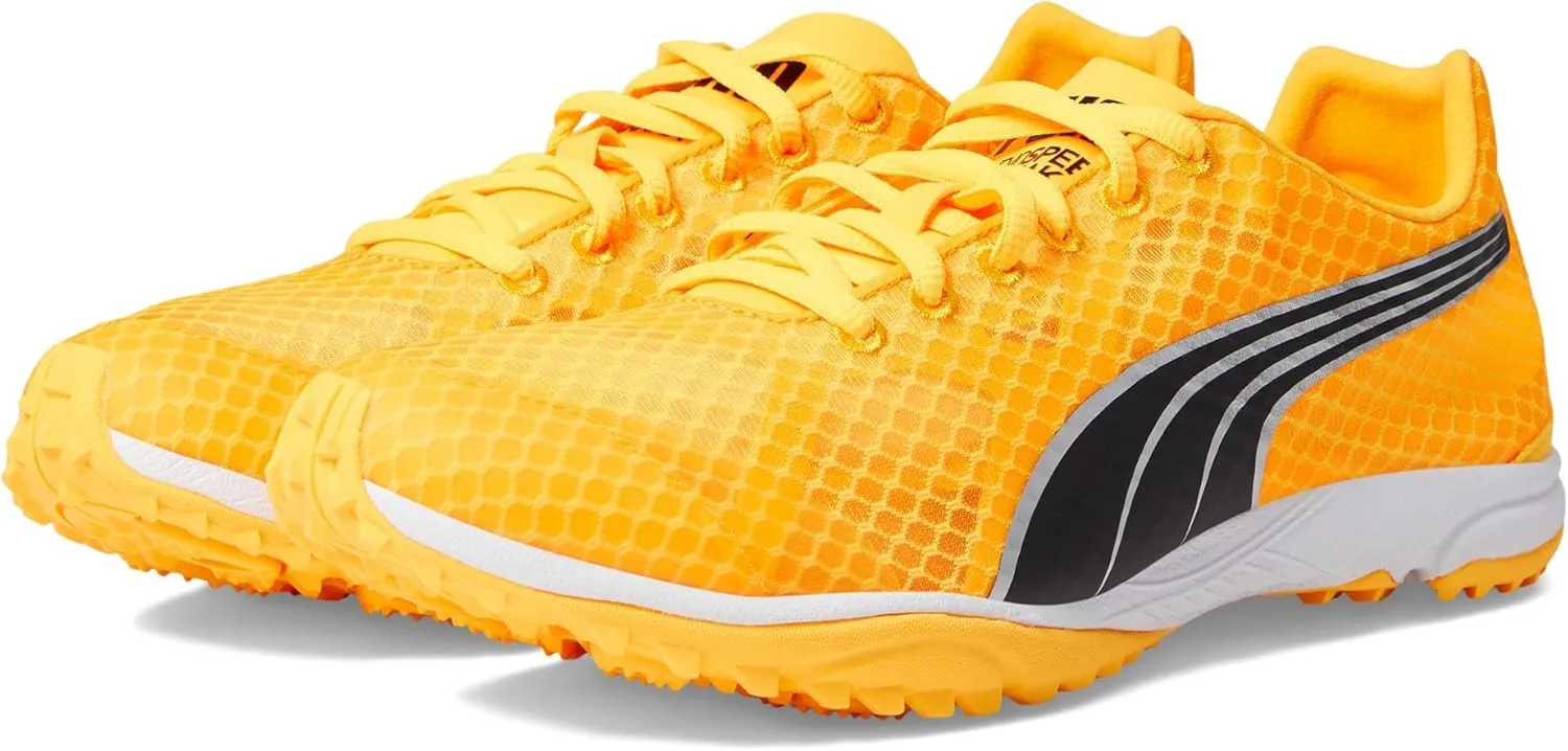 PUMA Mens Evospeed Haraka Sneaker, Sun Stream-sunset Glow-puma Black, 10 US
