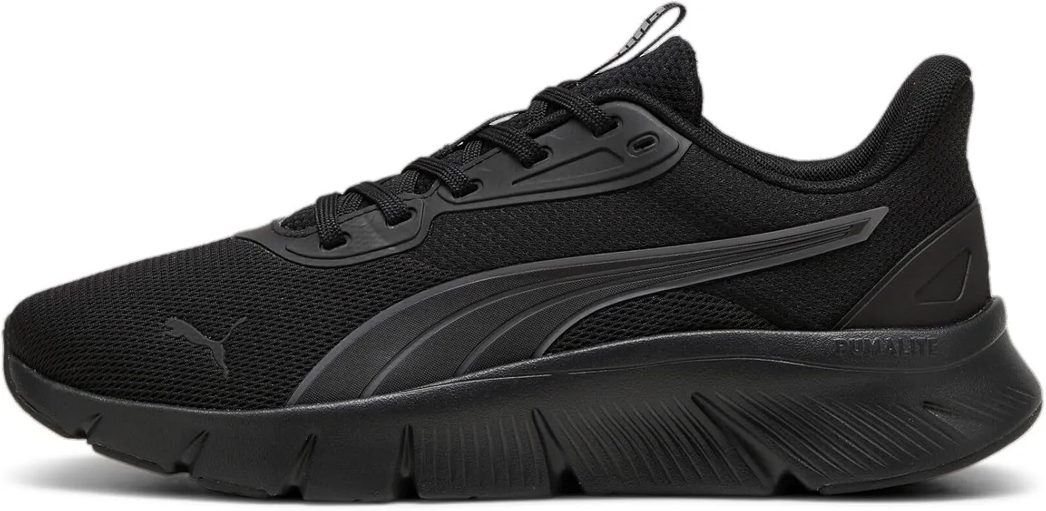 PUMA Men's Flexfocus Lite Modern Cross Training Shoes, Black-Cool Dark Gray, 7.5
