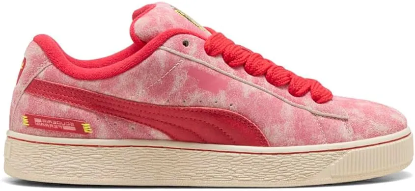 PUMA Mens Sf Suede XL Desert Lace Up Sneakers Shoes Casual - Red - Size 8.5 M