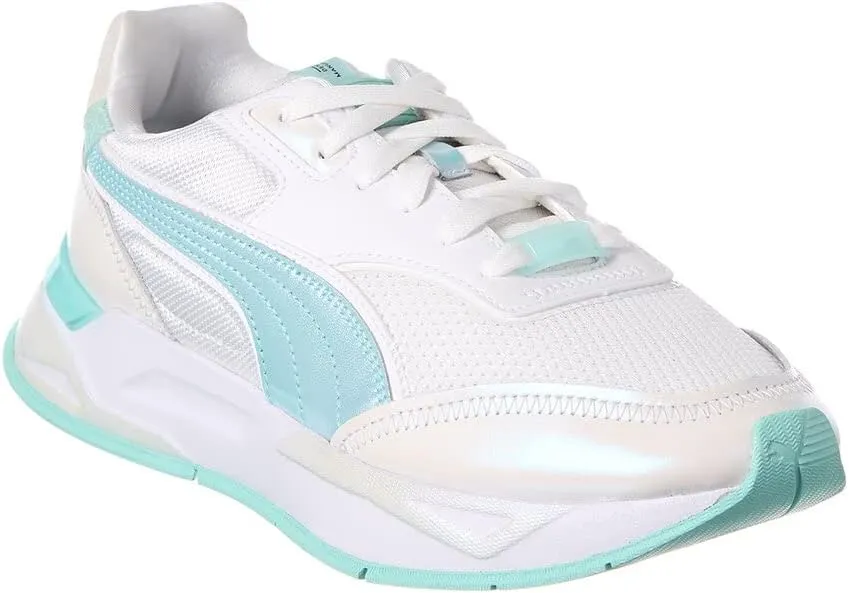Puma Mirage Sport Glow Leather Sneaker, 9.5, White