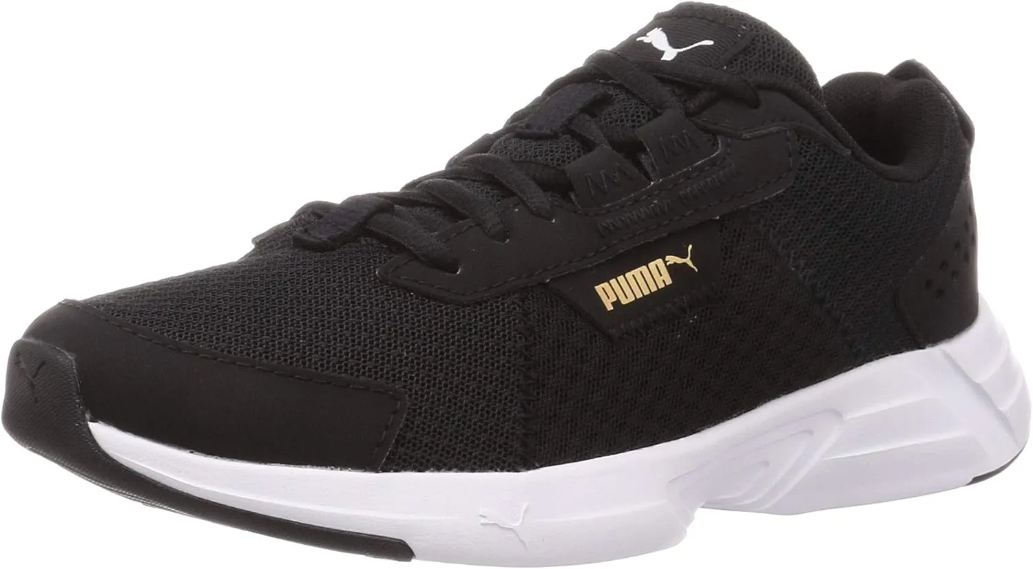 Puma Unisex Adults' SPACE RUNNER ALT Road Running Shoe, Black White