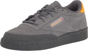Reebok Unisex-Adult Club C Sneaker, Pure Grey/Lilac Glow, 7.5 US Men
