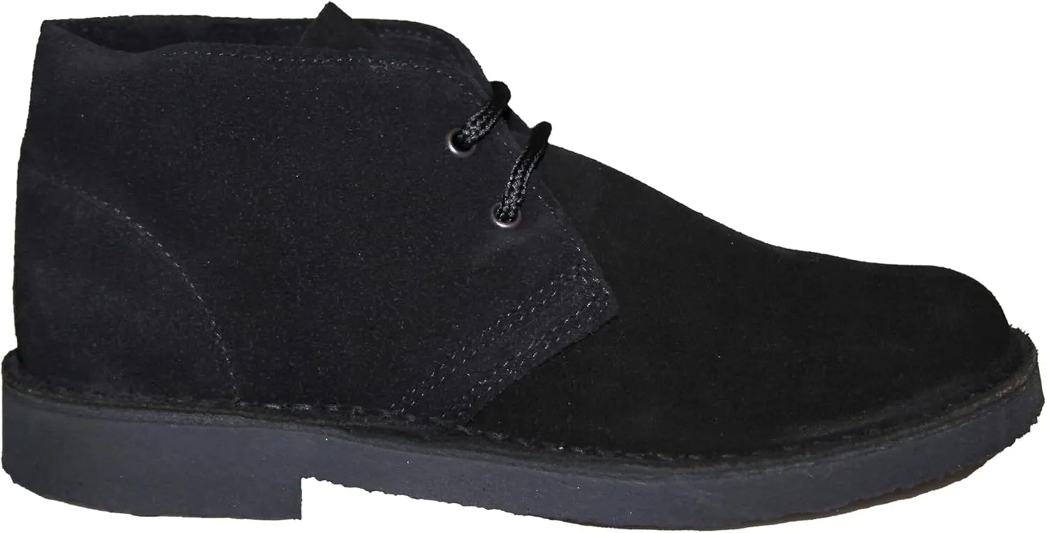 Roamers Mens Real Suede Unlined Desert Boots