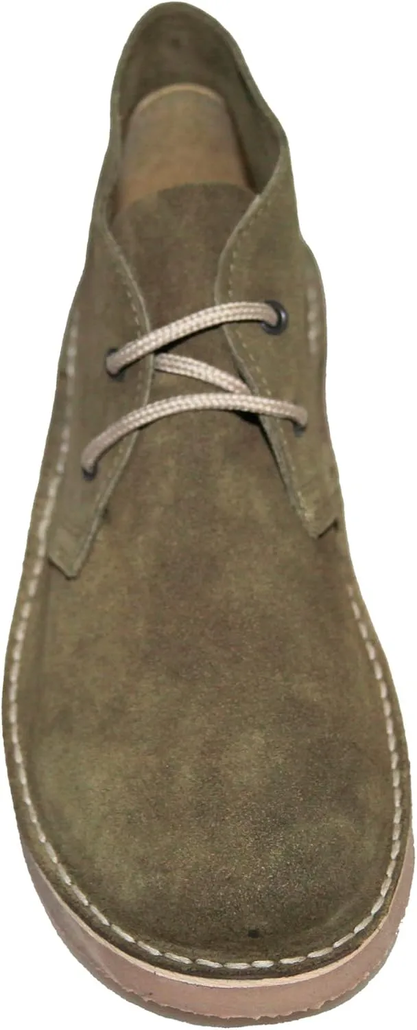 Roamers Mens Real Suede Unlined Desert Boots