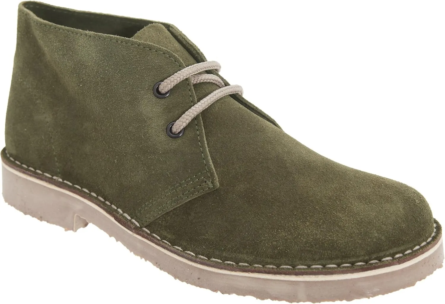 Roamers Mens Real Suede Unlined Desert Boots