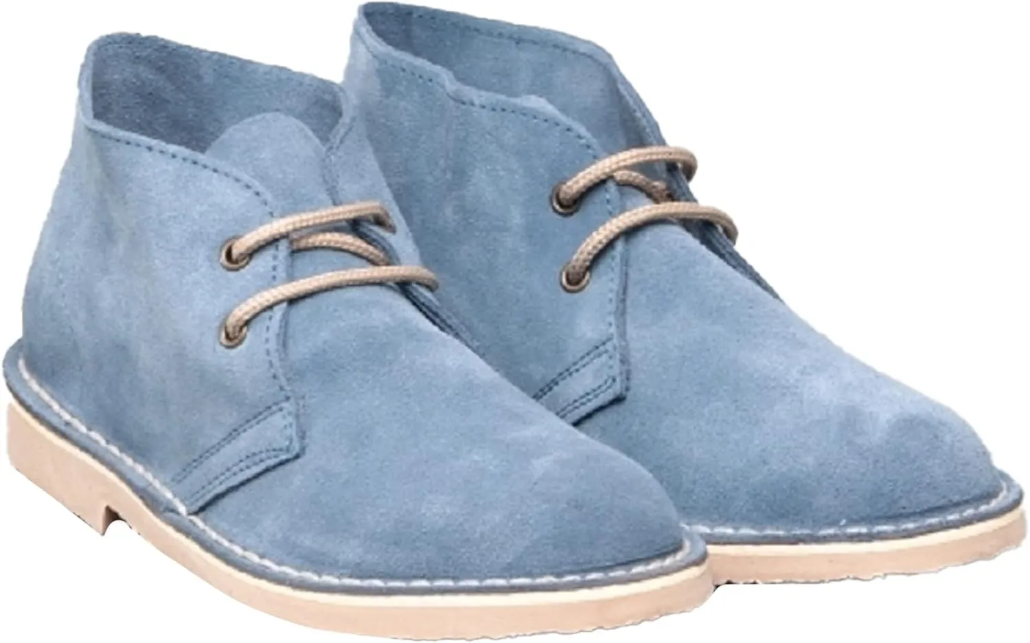 Roamers Womens/Ladies Real Suede Unlined Desert Boots