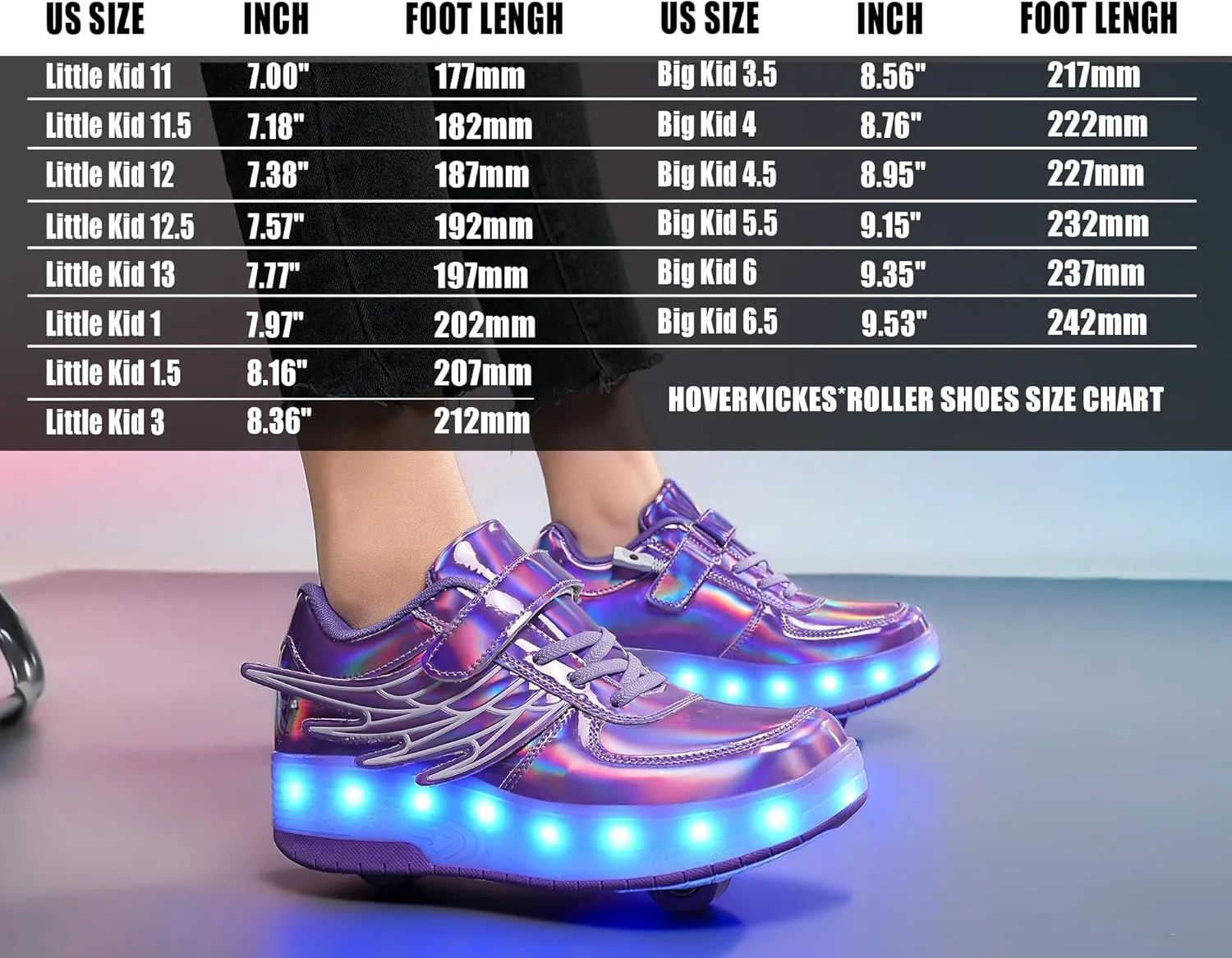 Rolling Skate Shoes for Boys Girls Roller Sneaker with Wheels Fashion Footwear Skate Wheeled Shoe for Kids Christmas Birthday Children Show Gift